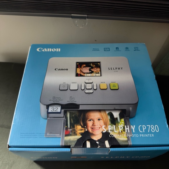 NEW Canon SELPHY CP780 Compact Photo Printer - Picture 5 of 6